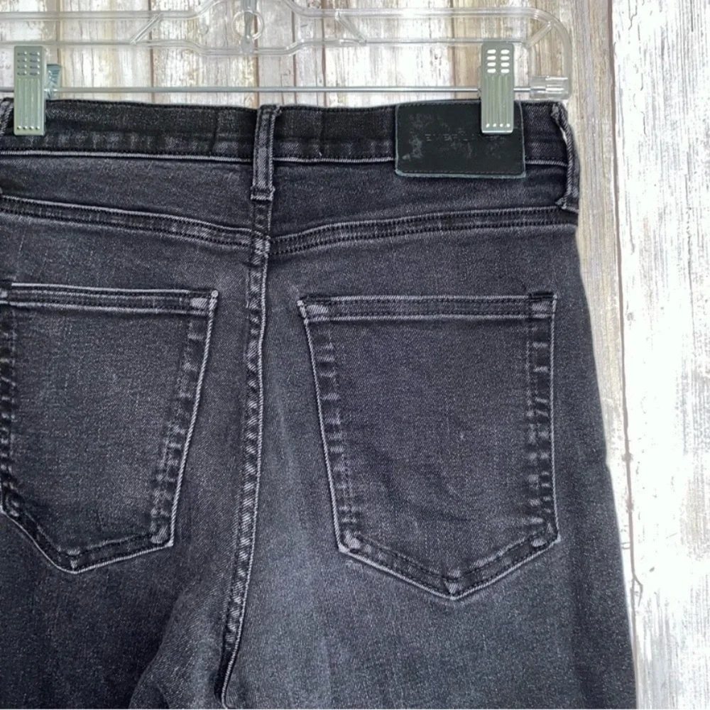 Everlane Black The High Rise Skinny Button Fly Jeans - Picture 6 of 6